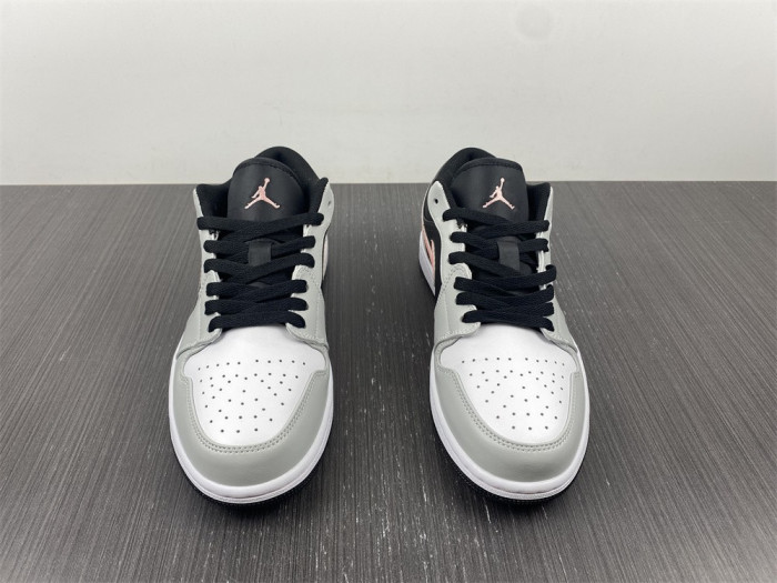 air jordan 1 low black grey pink 553558-062