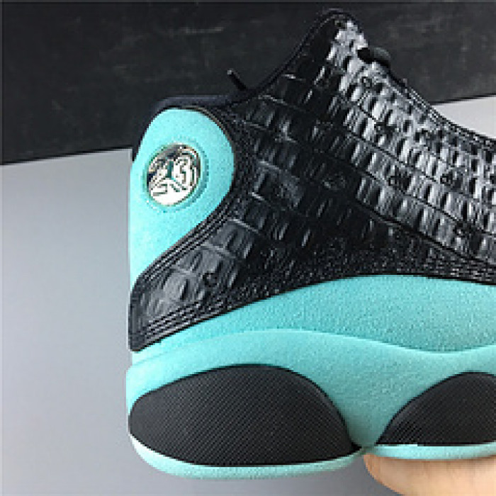 jordan 13 retro black island green 414571-030