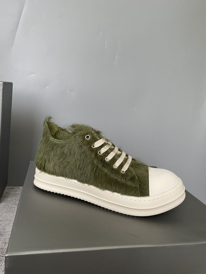 RICK OWENS SNEAKER (SUEDE)