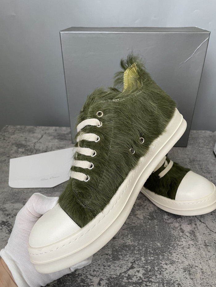 RICK OWENS SNEAKER (SUEDE)