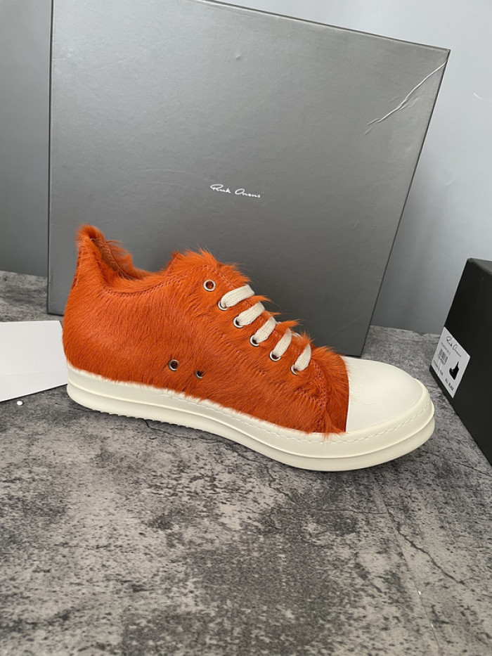 RICK OWENS SNEAKER (SUEDE)