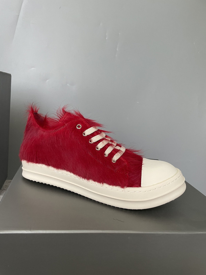 RICK OWENS SNEAKER (SUEDE)