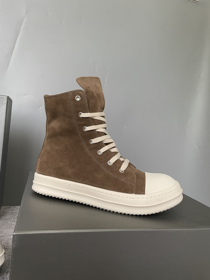 RICK OWENS SNEAKER (SUEDE)