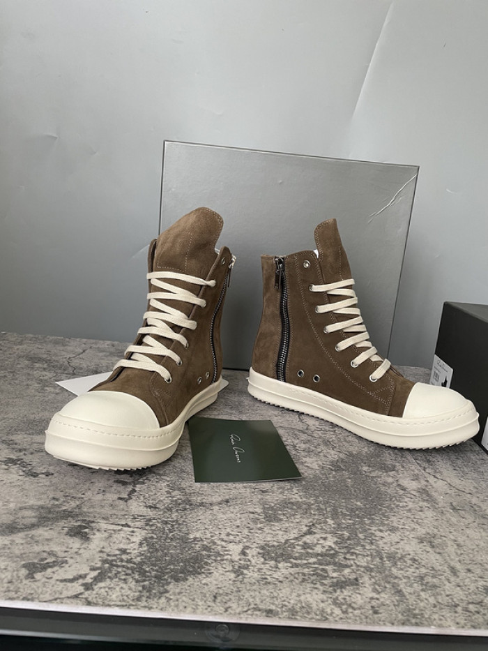 RICK OWENS SNEAKER (SUEDE)