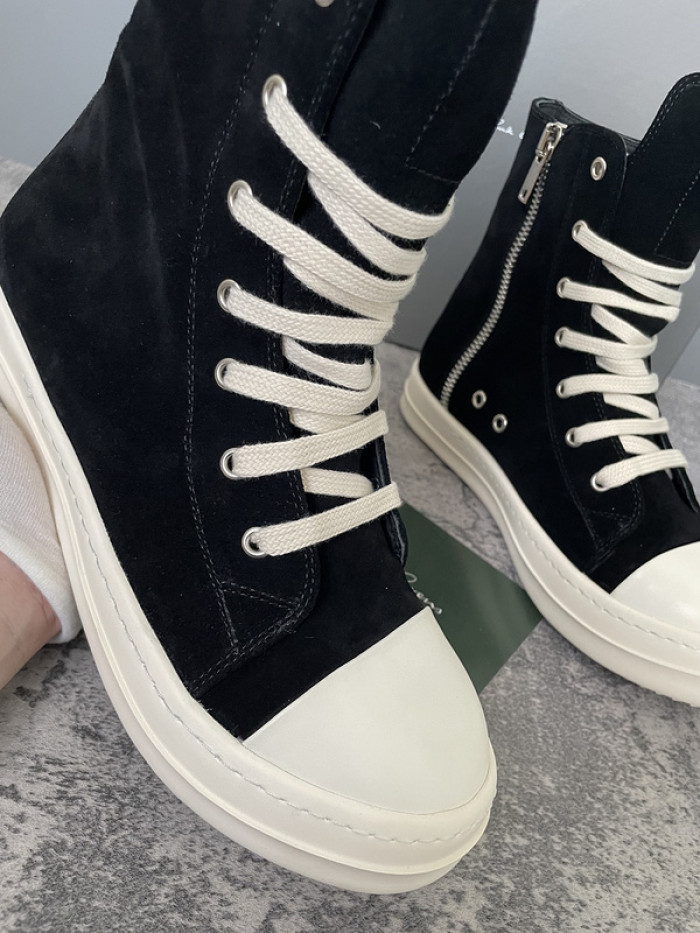 RICK OWENS SNEAKER (SUEDE)