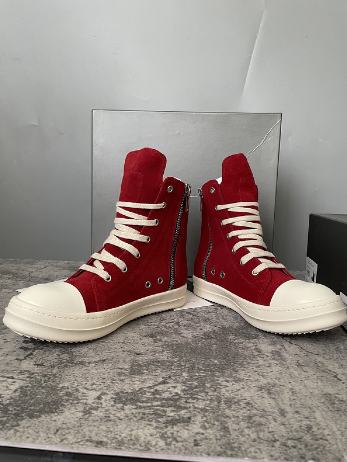 RICK OWENS SNEAKER (SUEDE)