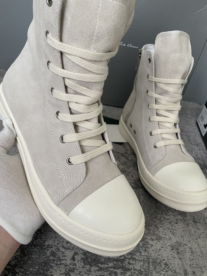 RICK OWENS SNEAKER (SUEDE)