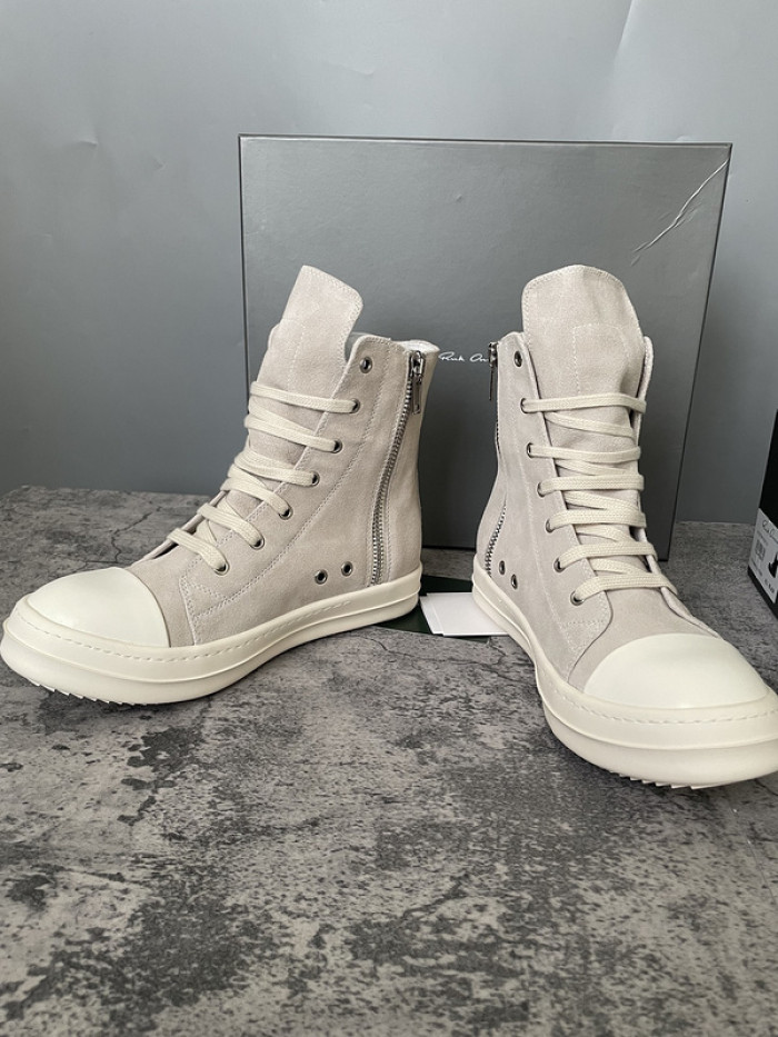 RICK OWENS SNEAKER (SUEDE)