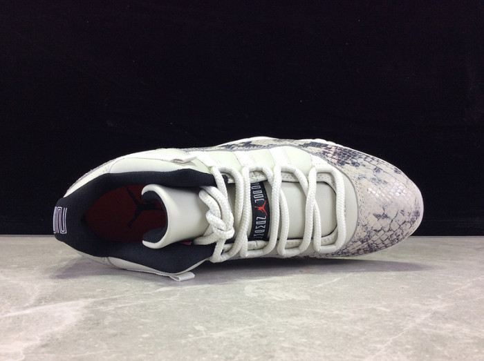 jordan 11 retro low snake light bone cd6846-002
