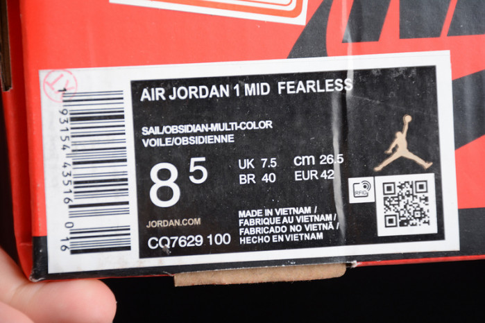 jordan 1 mid se fearless melody ehsani (w) cq7629-100