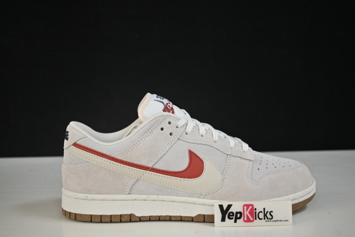 nike dunk low double s*h sail orange do9457-100