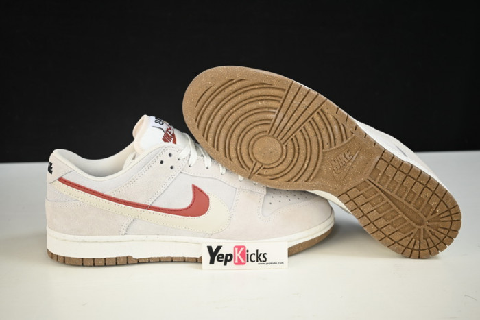 nike dunk low double s*h sail orange do9457-100