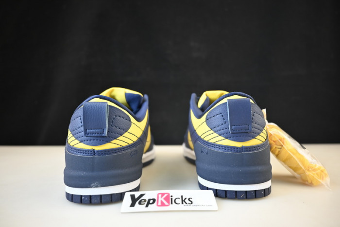 nike dunk low disrupt 2 “michigan” dv4024-400 dv4024-400