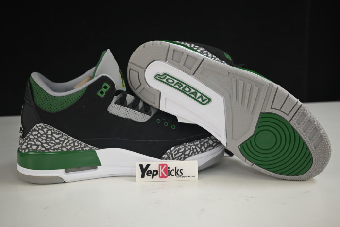 air jordan 3 retro pine green ct8532-030