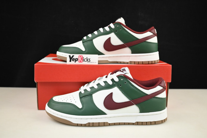 nike dunk low “gorge green” fb7160-161