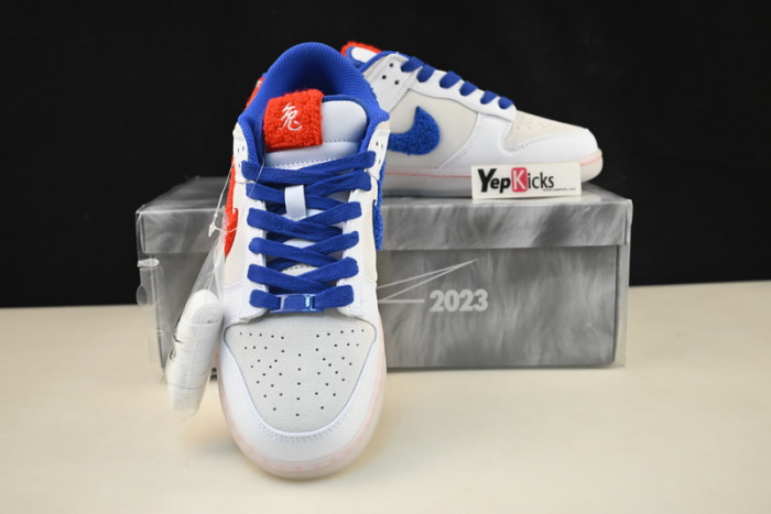 nike dunk low year of the rabbit white rabbit fd4203-161