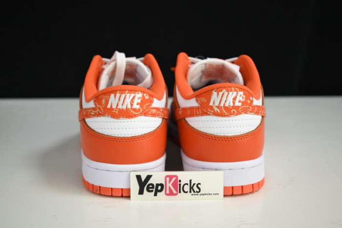 nike dunk low essential paisley pack orange dh4401-103