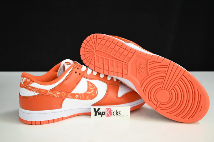 nike dunk low essential paisley pack orange dh4401-103