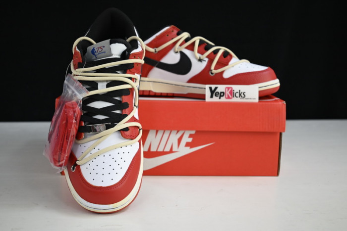 nike dunk low chile red dd3363-1001