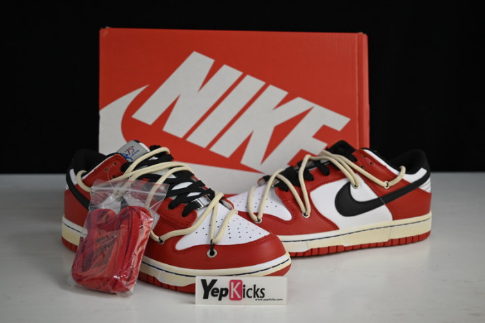 nike dunk low chile red dd3363-1001