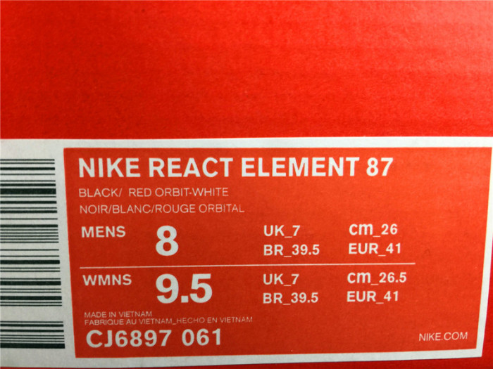 nike react element 87 red orbit cj6897-061