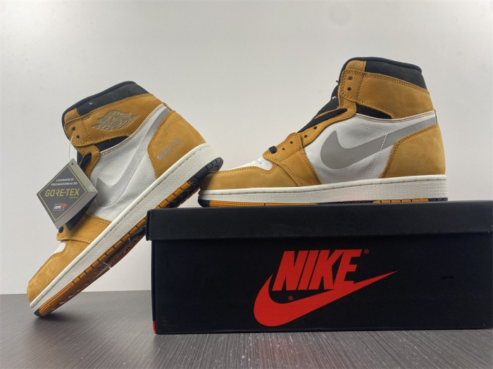 air jordan 1 high element gore-tex light curry db2889-700
