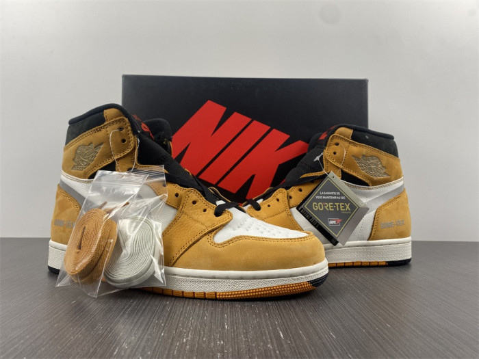 air jordan 1 high element gore-tex light curry db2889-700