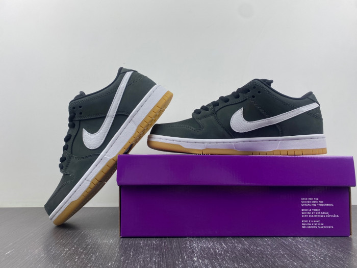 nike sb dunk low pro black gum cd2563-006