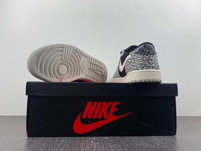 air jordan 1 retro low og black cement cz0790-001