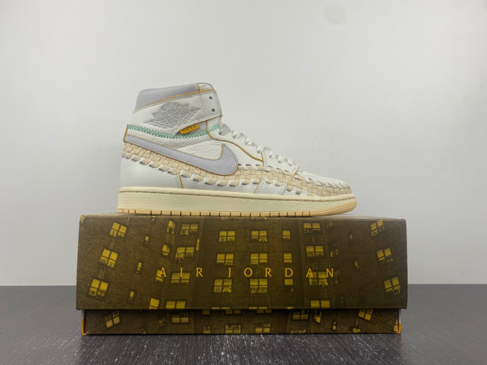 union x air jordan 1 high og “woven” fd2565-100