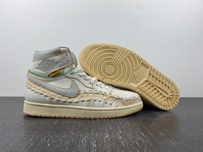union x air jordan 1 high og “woven” fd2565-100