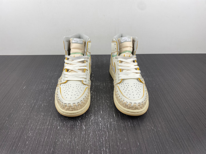 union x air jordan 1 high og “woven” fd2565-100