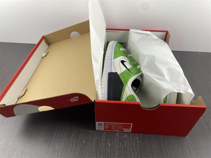 nike dunk low disrupt 2 snakeskin green dv1491-101