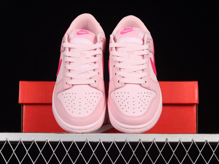 nike dunk low triple pink dh9765-600