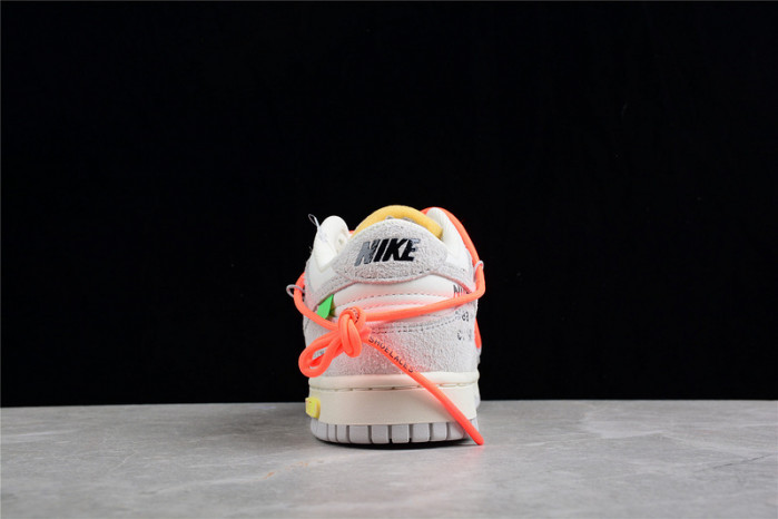 nike dunk low ow lot 11 dj0950-108