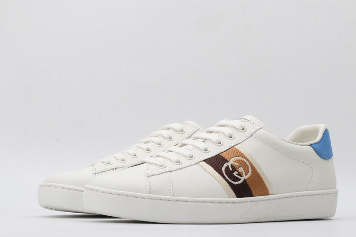 g*u*i ace embroidered low-top sneaker e2325