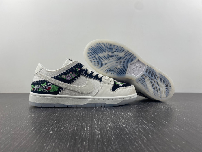 nike sb dunk low decon n7 black sail fd6951-300