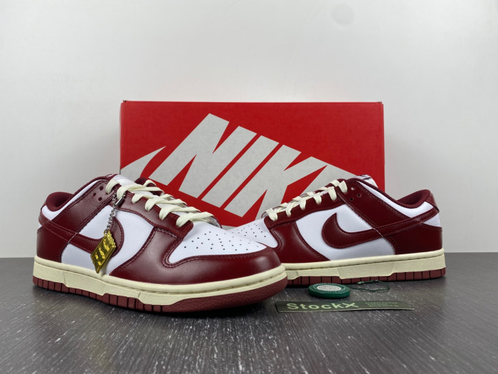 nike dunk low vintage team red fj4555-100