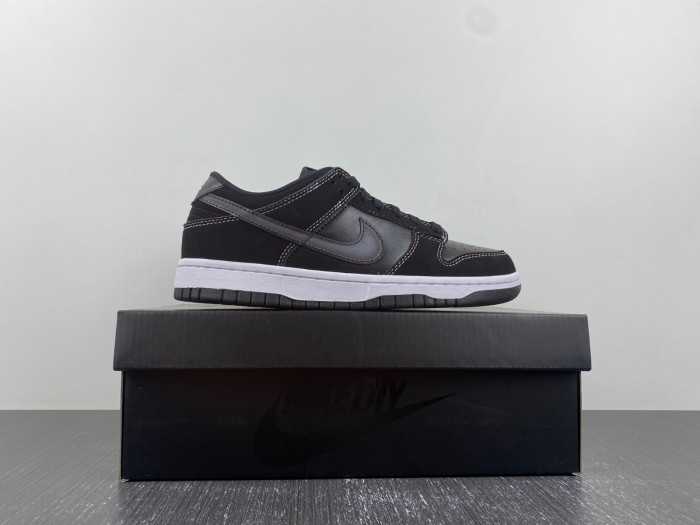 nike dunk low airbrush s*h black fd6923-001