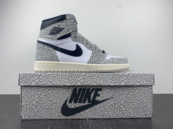 air jordan 1 high og “white cement” dz5485-052