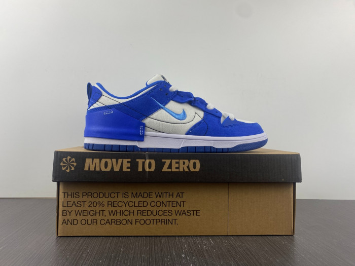 nike dunk low disrupt 2 university blue dh4402-002