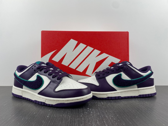 nike dunk low “chenille s*h” dq7683-100