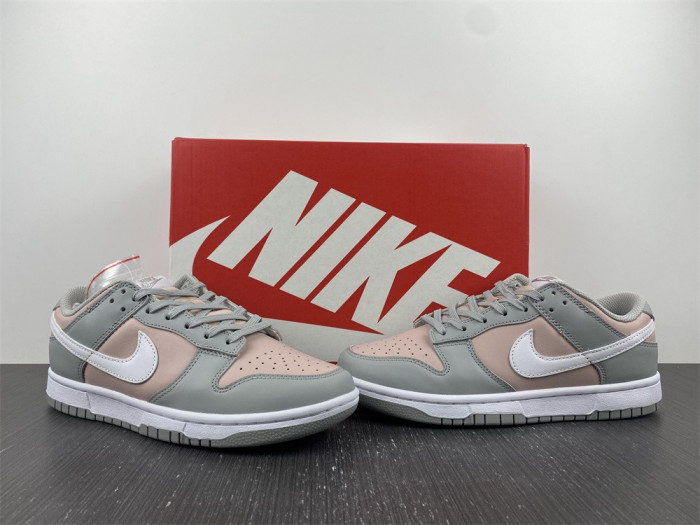 nike dunk low pink oxford dm8329-600