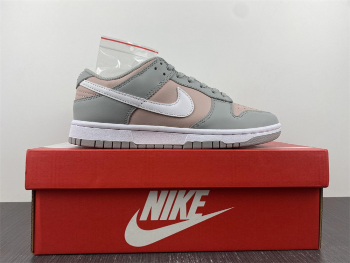 nike dunk low pink oxford dm8329-600