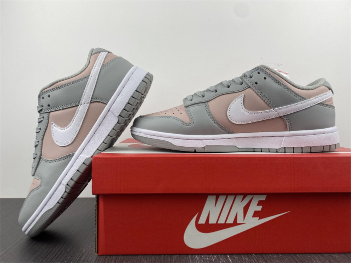 nike dunk low pink oxford dm8329-600