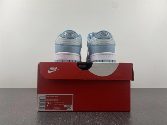 nike dunk low clear blue s*h dh9765-401
