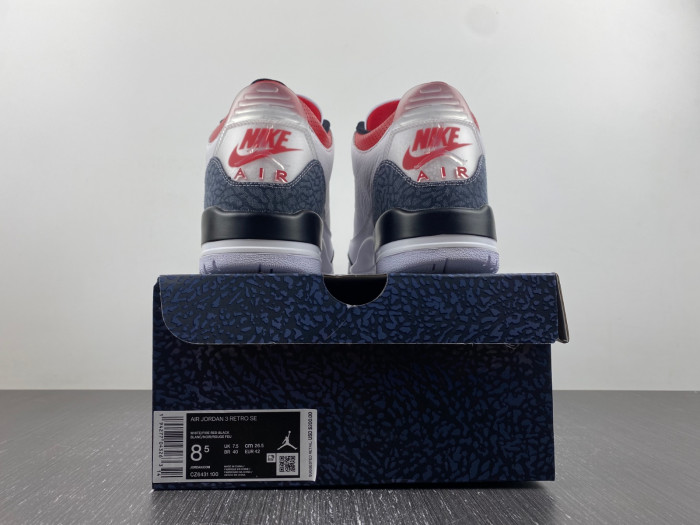 air jordan 3 fire red denim cz6431-100