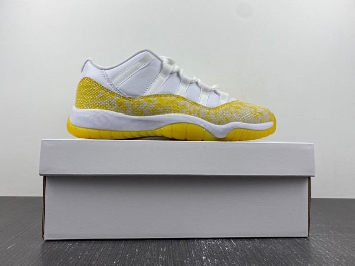 air jordan 11 low “yellow snakeskin” ah7860-107
