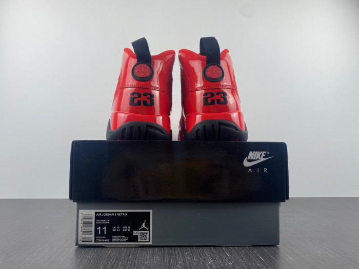 air jordan 9 retro chile red ct8019-600