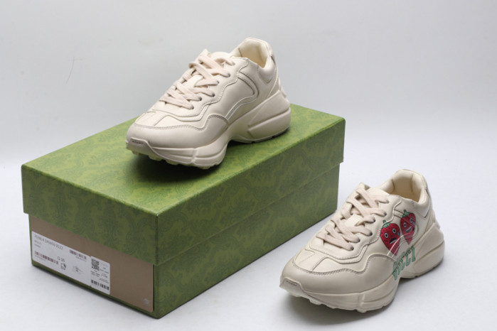 g*u*i ace embroidered low-top sneaker e2355